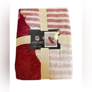 NWT NFL San Francisco Niners Fleece Throw